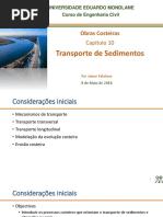 OC 2018 - Cap. 10 - Transporte de Sedimentos