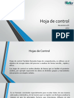 Hoja de Control