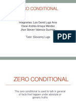 Zero Conditional: Integrantes: Luis David Lugo Arce Oscar Andrés Amaya Méndez Jhon Steven Valencia Guzmán