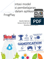 Implementasi Model Gamifikasi Pembelajaran ARCS+G Dalam Aplikasi FrogPlay