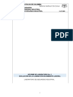 Informe de Laboratorio Iluminación SSB