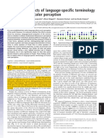 Unconscious Effects of Language-Specific Terminology On Preattentive Color Perception