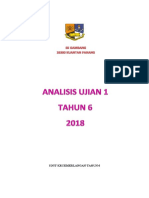 Cover Analisis Ujian 1 2018