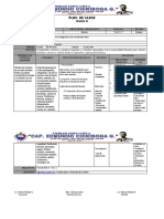 Plan de Clase 10mos 02 Al 06 de Junio