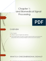 Intro To Biomedical Signal Processing