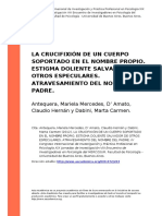 Antequera, Mariela Mercedes, Do Amato (..) (2012). LA CRUCIFIXION DE UN CUERPO SOPORTADO EN EL NOMBRE PROPIO. ESTIGMA DOLIENTE SALVADOR D (..).pdf