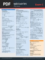 ltam formula sheet.pdf | Probability Theory | Statistics