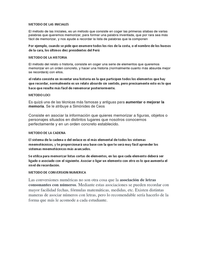 Metodo de Las Iniciales | PDF