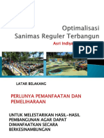 OPTIMALISASI SANIMAS TERBANGUN