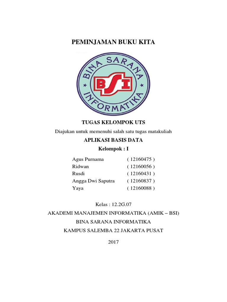 Contoh Makalah Perancangan Web Bsi Semester 5