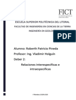 Relaciones Intraespecifica e Interespecifica - Roberth - Pineda