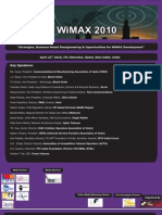 Wimax 2010: "Strategies, Business Model Reengineering & Opportunities For Wimax Development"