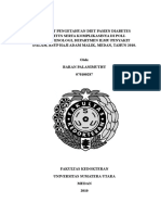 Tingkat Pengetahuan Diet Pasien Diabetes Mellitus Serta Komplikasinya Di Poli Endokrinologi Departmen Ilmu Penyakit Dalam Rsup Haji Adam Malik Meda