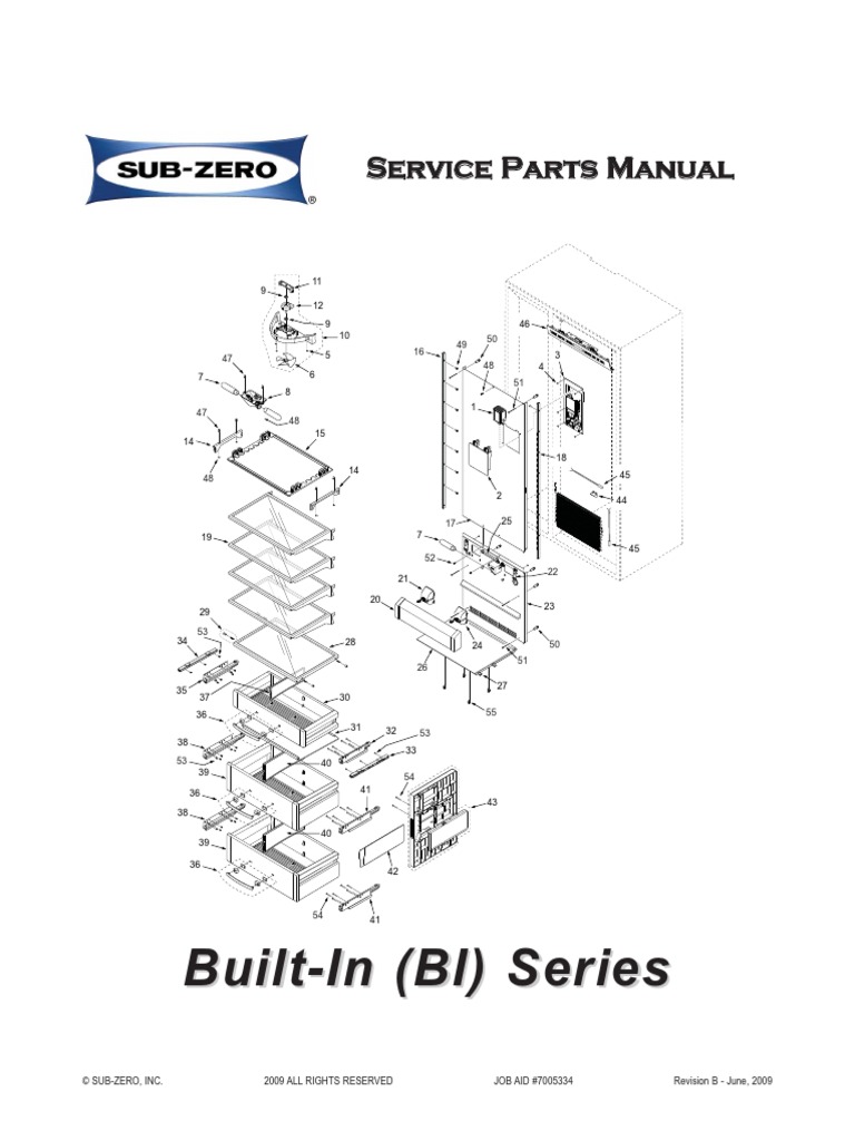 SubZero BI Parts Manual.pdf