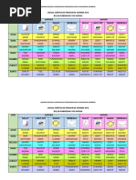 Jadual Bertugas Pengawas Asrama 2018 Ramadhan