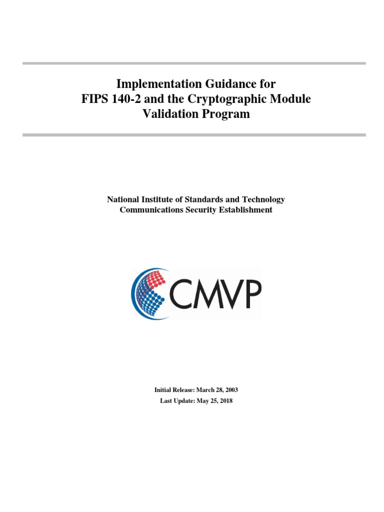 Fips 1402 Ig | PDF | Information Governance | Secure Communication