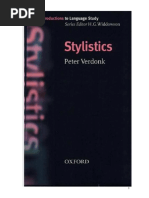 Stylistics by Peter Verdornk