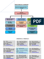 Structure of Company