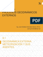 Procesos geodinámicos externos y meteorización