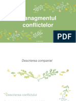 Managmentul conflictelor