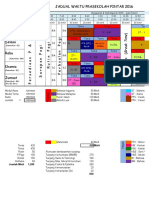 Cadangan Jadual Waktu