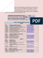 New AICITSS syllabus and study materials