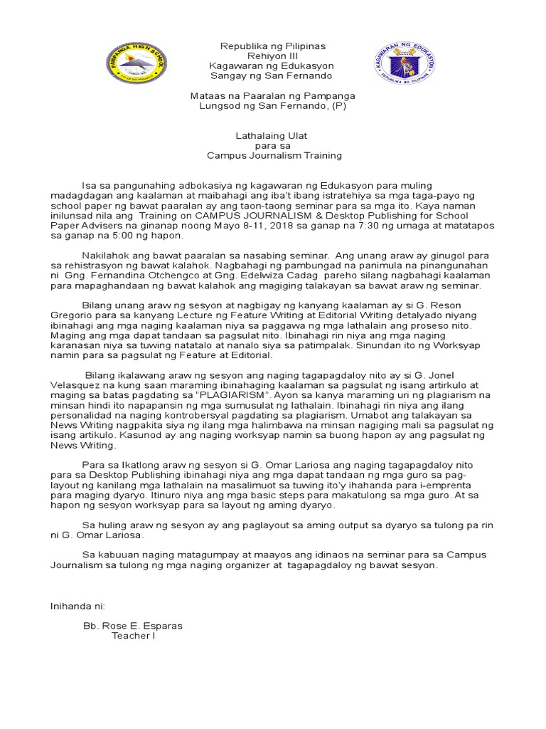 Spa Narrative SPA1 | PDF
