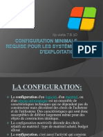 Configuration Minimale Requise Pour Les Systèmes D'exploitation