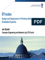 Btnodes: Design and Deployment of Wireless Networked Embedded Systems