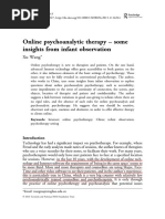 Online Psychotherapy