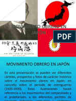 Movimiento Obrero en Japón