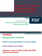 Frequency Regulation Contribution Through Variable-Speed Wind Energy Conversion Systems