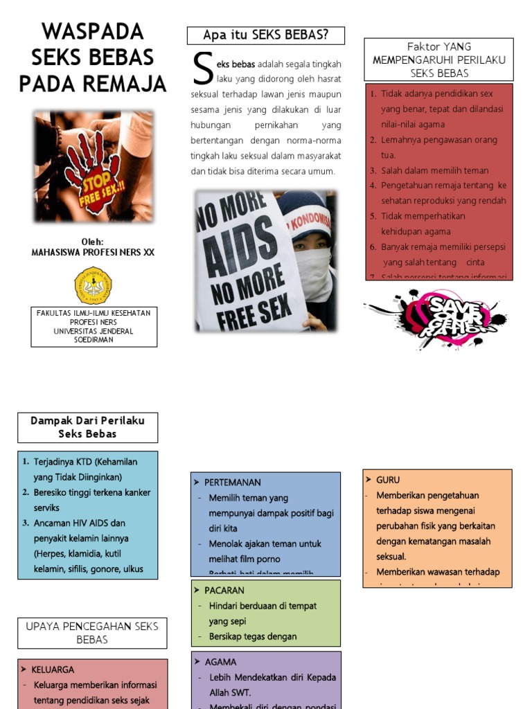 Leaflet Seks Bebas Pdf