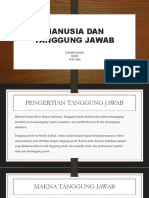 Manusia & Tanggung Jawab