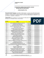 Convocação Processo Seletivo Mauá Educação 2016