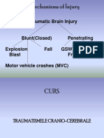 Curs 5 - Traumatismele Craniocerebrale