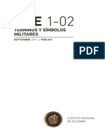 Términos Y Símbolos Militares: Septiembre 2017 Público