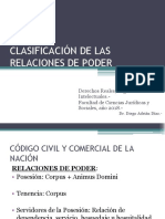 Clasificación de Las Relaciones de Poder