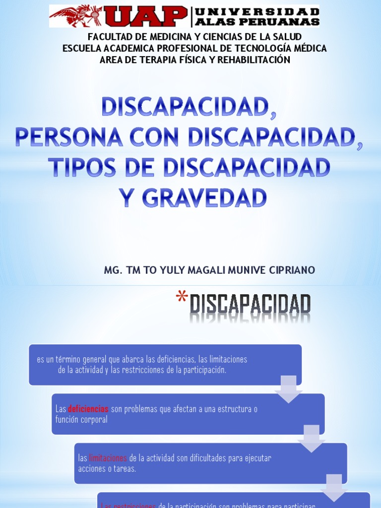 Inclusión y Derechos de Personas con Discapacidad | PDF | Invalidez ...