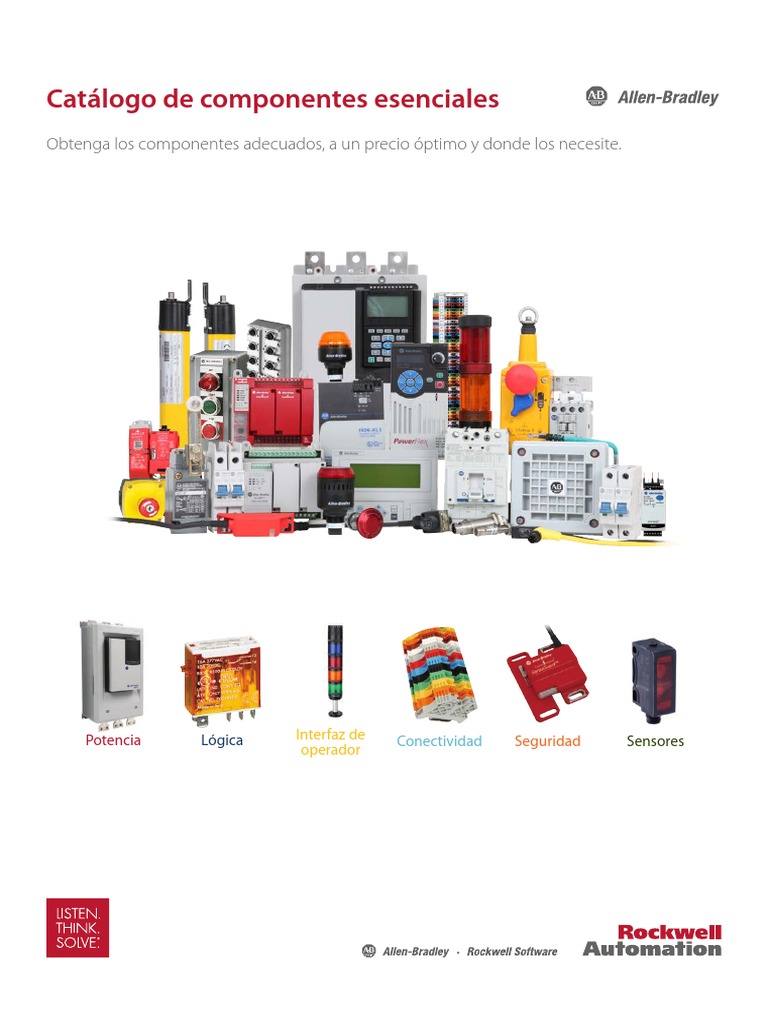 CATALOGO ALLENBRADLEY.pdf Controlador lógico programable