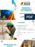 Capacitación Jurados Presidente 2018