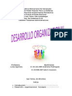 Desarrollo Organizacional