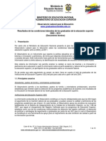 Anexo. Resultados de Las Condiciones Laborales de Los Graduados de La Educación Superior 2002 - 2011