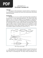 Experiment (7) the Round Turbulent Jet