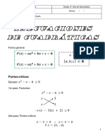 Tema 19 Inecuaciones de Segundo Grado