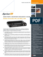 Aprisa SR+ Datasheet ETSI Spanish