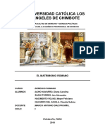 Matrimonio romano: derechos y deberes