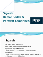 Sejarah Kamar Bedah