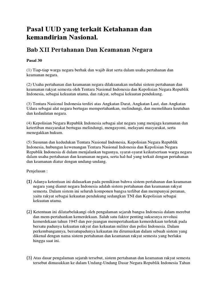 Makalah Pertahanan Dan Keamanan Negara Pdf