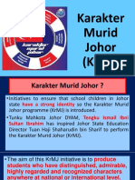 Developing Strong Identity and Character in Johor Students Through the KrMJ Programme